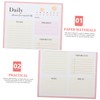 Ciieeo -do List Notepad Planner Tear-Off Daily Schedule Pad Compact