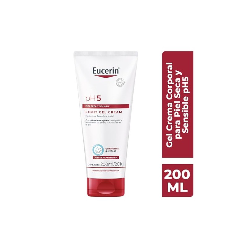Eucerin Crema Corporal Ultra Ligera Ph5 (200 Ml) Enriquecida Con