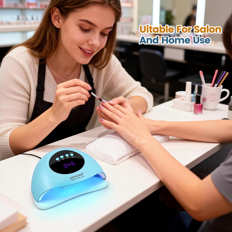 U V LED Nail Lamp Blue Gel Polish Nail Dryer