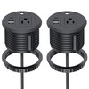 Desktop Power Grommet Outlet PD 20W Fast Charging USB-C,Tamper-Resistant Design