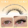 ALICE Lash Clusters Wispy Cluster Eyelash Extensions 144pcs 10-16mm Fluffy