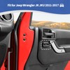RT-TCZ for Jeep JK Carbon Fiber Door Lock Switch Cover