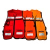 Nacional 9 Chalecos Brigadista Con Reflejante, Varios Colores 9 Pzs