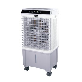 Techni Home 3-in-1 Portable Evaporative Air Cooler, Air Conditioner, Humidifier, 3 Speed Fan, Swamp Cooler with 5.3 Gal Tank, 4 Ice Packs, Remote, 12H Timer, 120° Oscillation for Home