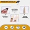 Nagoyuki 10PCS Leather Finger Protector Finger Thimble Guards Tools for