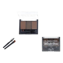 Gel-crema Y Polvo Para Cejas Amor Us Gel Cream And Powder Wonder Brow De 4 G Color Medium Brown                                                       