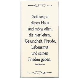 'God Bless...' Ceramic Tile 10x20 – Austrian Light