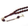 Prayer Beads Tesbih Tasbih Tespih Misbaha Subha 33, Brown Oval