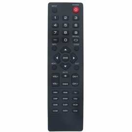PERFASCIN ZRC-400 Replace Remote Control Fit for Dynex TV DX-RC02A-12 DX-32L150A11 DX-37L150A11 DX-46L150A11 DX-40L130A11
