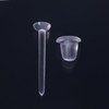 EBOOT Plastic Earring Posts and Backs Clear Earring Pins Ear