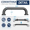 12” Stairway Hand Railing Safety Handle Bar Iron Outdoor Deck