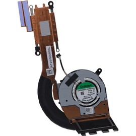 Deal4GO CPU Cooling Fan & Heatsink 19JHD 019JHD F3TXM replacement for Dell Latitude 14 5410 5411 (Discrete GPU), Black