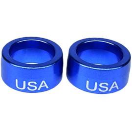 Sierra LLC USA New Anodized Hardened Billet Aluminum Intermediate Shaft Bushings Steering Wheel Column Sleeve Compatible with Dodge Ram 2003-2019 1500/2500/3500/4500/5500 5.9, 6.7, G56, Cummins Diesel