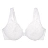 Glamorise Women's Full Coverage Bra, White, 75D