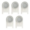 5 Pcs Bee Feeder Beehive Entrance Drinking Feeder Plastic Bee