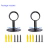 NELXULAS Stainless Steel Heavy Duty Closet Rod,Curtain Rod End Supports