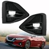ANTUKO 2Pcs Fog Light Assembly with Bulbs Switch and Bezel