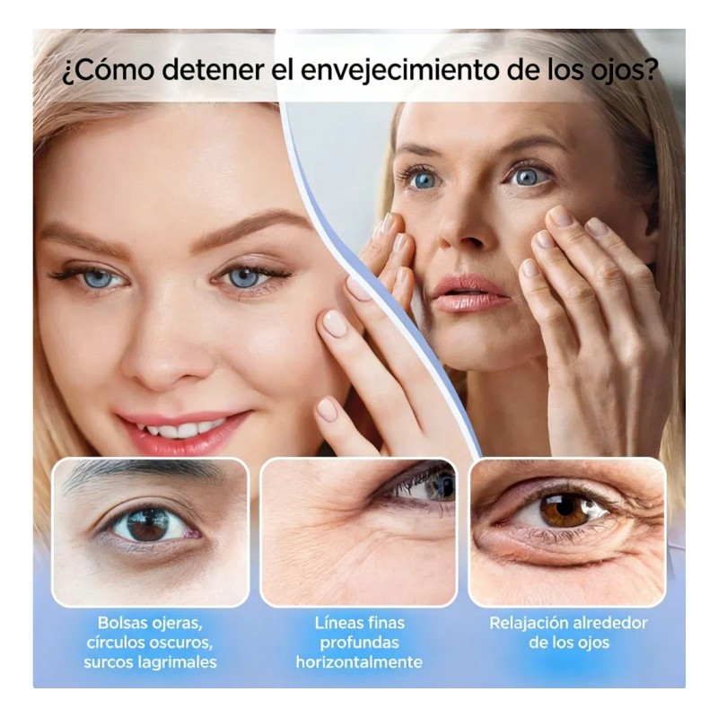 Parches Ojos Microagujas Ácido