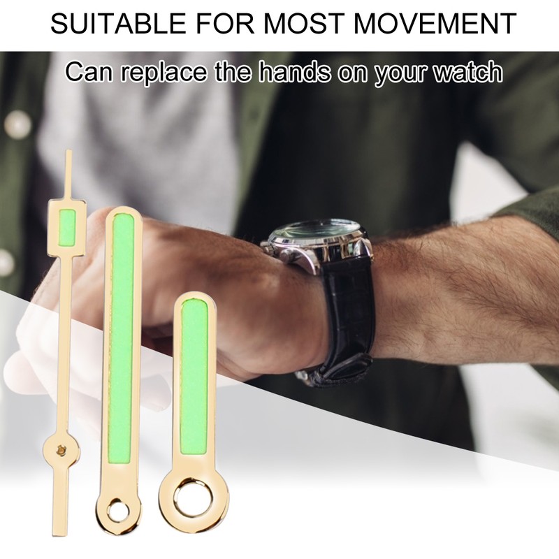 Watch Hour Minute Second Hands Luminous Watch Hands Watch Movement