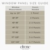 Elrene Home Fashions Mia Jacquard Scroll Blackout Window Curtain, 52"