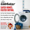 Gardus RJR601 LintEater Junior Rotary Dryer Vent Cleaning System, Removes