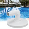 Fdit Skimmer Vacuum Plate, High Strength Plastic Universal Pool Vacuum
