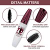 2 Pieces 7D Waterproof Mascara, Natural Length,Long-Lasting & Buildable Volume,