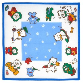 merrysquare - Child handkerchiefs - 100% Cotton - 6 units - 10" square - Toffee Model