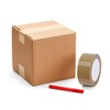TEHAUX 2pcs High Stickiness Carton Packing Tape for Secure Sealing