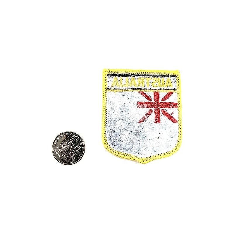 Brazil South America Flag Saltire Iron On Embroidered Sew On