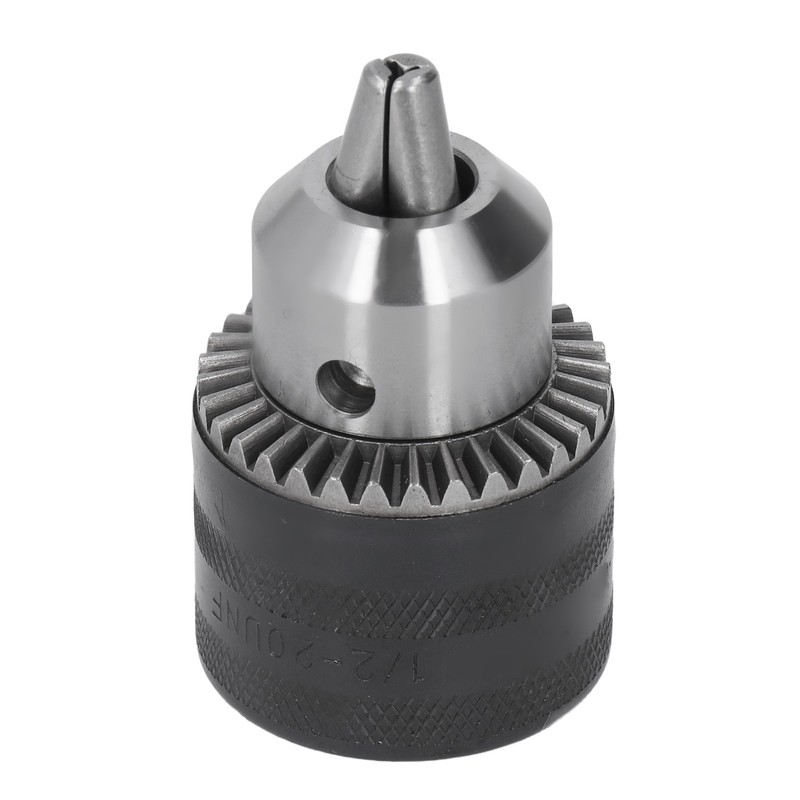 3 Jaw Drill Chuck 1/16‑1/2in with Tightening Key for Impact