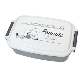 Snoopy [Bento Box] 1-Tier Lunch Box / Simple Logo Peanuts