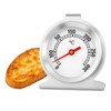 Oven Thermometer, Oven Thermometer Stainless Steel with Large Dial for