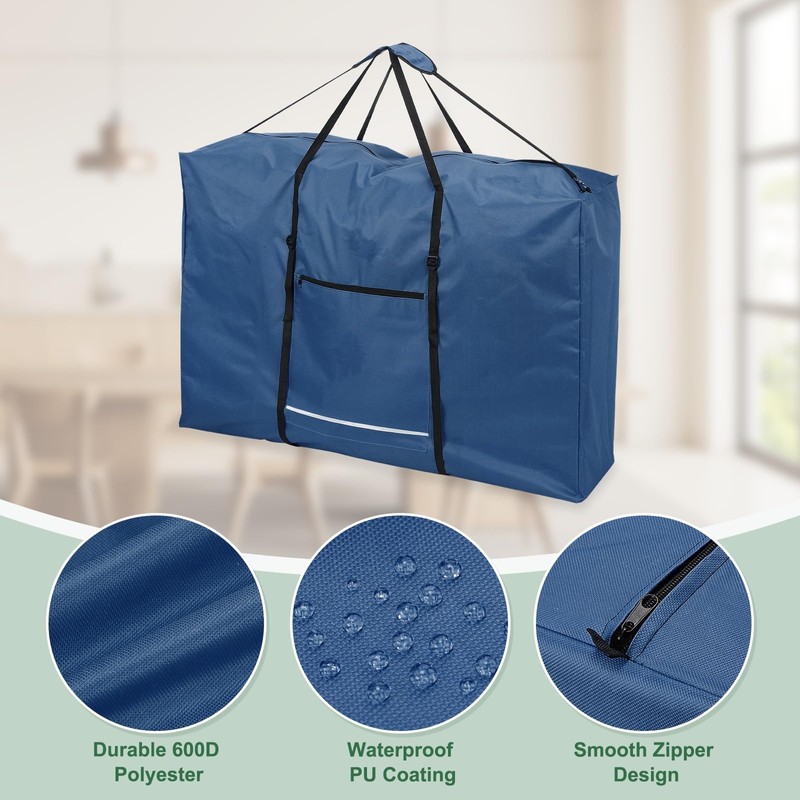 PATIKIL Folding Chair Carry Bag, 600D Oxford Heavy Duty Waterproof