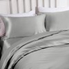 Fittia Satin Pillowcase 2 Pack, Silk Satin Pillow Cases for