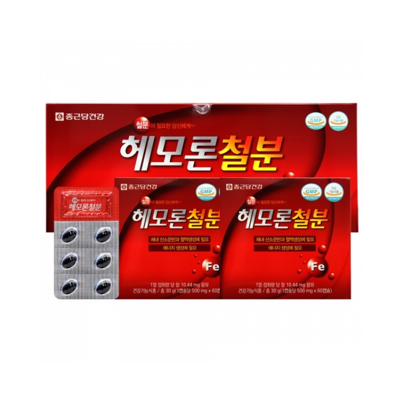 Chong Kun Dang Hemoron Iron Calcium Postpartum Heme Iron Pregnancy