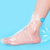 Misomoa Global Foot Mask Vinyl Covers 100pcs Disposable Foot Care