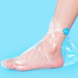 Misomoa Global Foot Mask Vinyl Covers 100pcs Disposable Foot Care Foot Pack Foot Moisturizing M50532