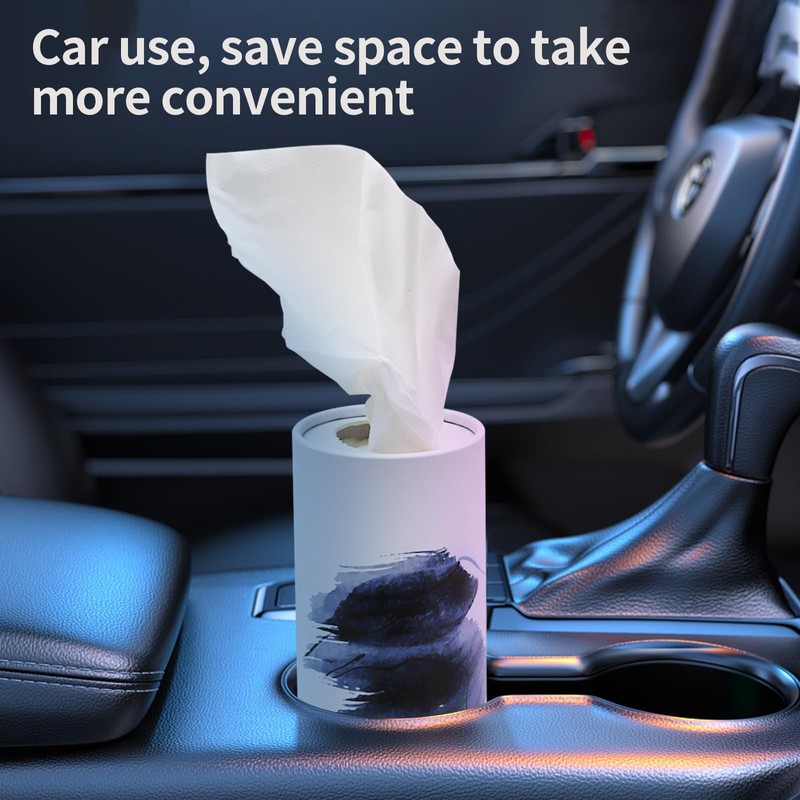 Car Tissue Holder car tissue with Facial Tissues 4PK Car