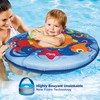 Self-Inflating Baby Boat with Adjustable seat, Retractable Canopy & Sun