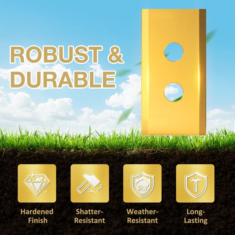 FOTEEMO Replacement Robotic Mower Blades Compatible with All Mammotion Luba,