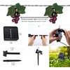 keeda Solar String Lights with Vines, Waterproof 80 LED Grape