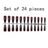 SUIOPPYUW 24 Pieces Extra Long Nails Artificial DIY Durable Graceful