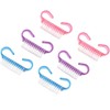 Mirhua Nail Brush, Nail Brush, Colorful 3 Colors, Set of