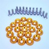 20X Gold Billet Aluminum Fender/Bumper Washer/Bolt Engine Bay Dress UP