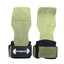 Ivybrand Verstellbare Lederriemen, rutschfest, für Gewichtstraining, Crossfit, Fitnessstudio und Fitness, hohe Festigkeit und Haltbarkeit für Damen und Herren