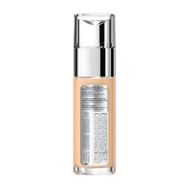 L’Oréal Paris Super-Blendable Foundation, Skincare Infused with Hyaluronic Acid & 80% Moisturizing Cream, Hydrates Skin in 72H & Improves Skin Quality in 2 Weeks, 3.5W Peach- 30ml
