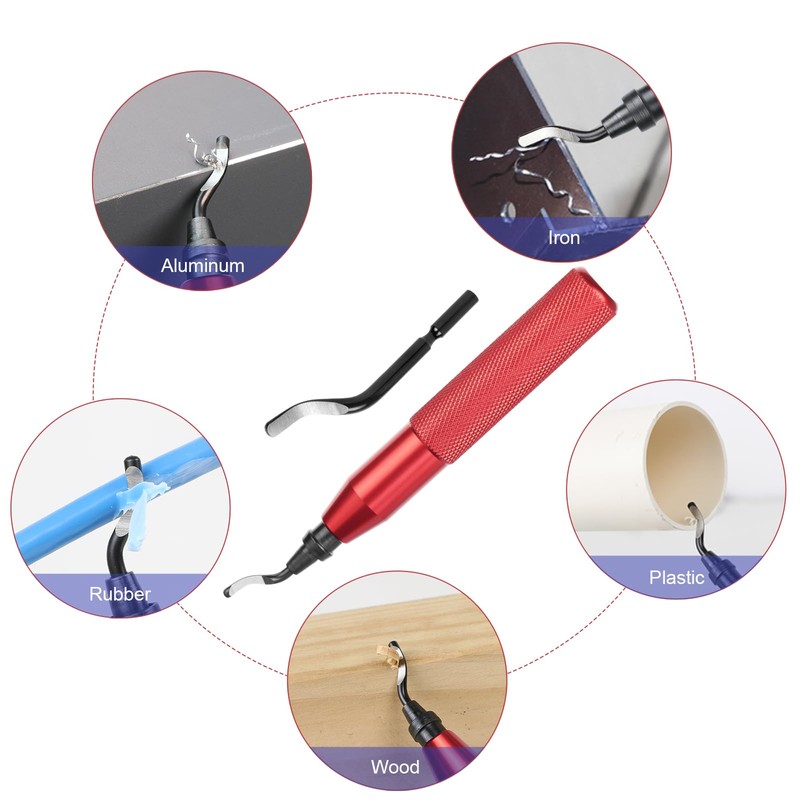 flintronic Universal deburring tool, metal handle, hand deburring tool with