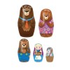 Schylling Tin Story Book Nesting Dolls Goldilocks And The Three