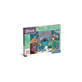 Clementoni Puzzle Stitch 300 Pieces for Children 9-12 Years, Cartoon, Gift for Children, Puzzle for Children, Made in Italy, 21742